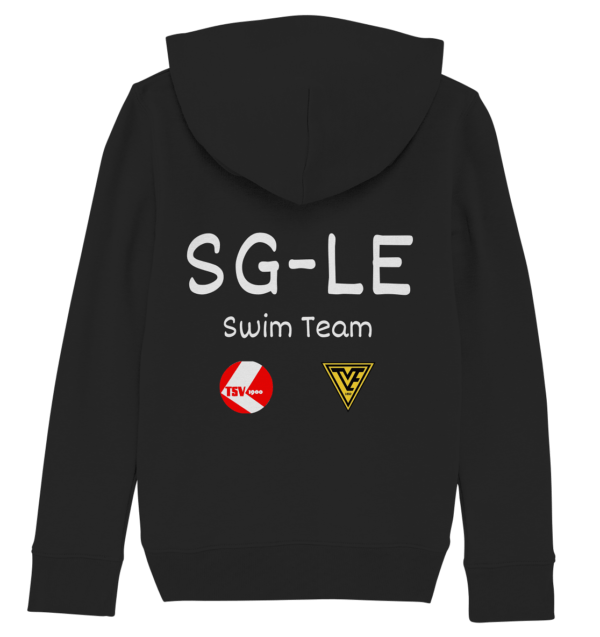 SG-LE - Kids Organic Hoodie – Bild 2